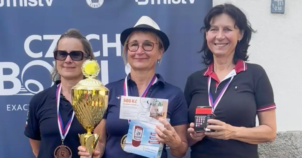 medailistky MČR jednotlivkyň lawn bowls